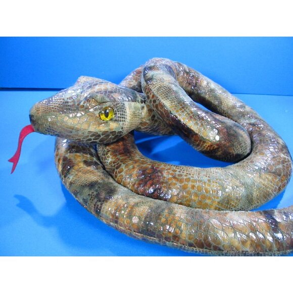 HARRY POTTER Universal Studio WIZARDING WORLD Plush Stuffed NAGINI Snake HORCRUX - Picture 4 of 9